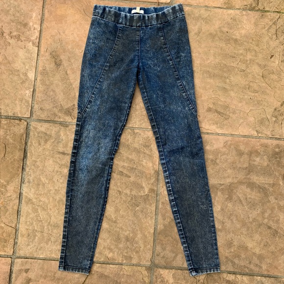 Urban Outfitters acid wash jeggings - Picture 1 of 8